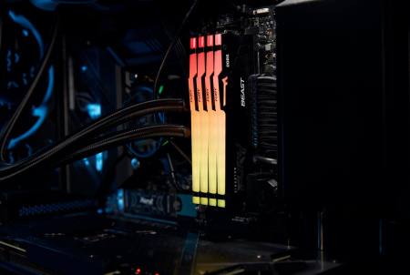 Kingston Пам'ять ПК DDR5 16GB 5600 FURY Beast RGB - фото 13