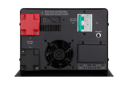 2E Інвертор HI2500, 2500W, 24V - 230V, LCD, AVR, Terminal in&out - фото 5 2E Інвертор HI2500, 2500W, 24V - 230V, LCD, AVR, Terminal in&out - фото 5