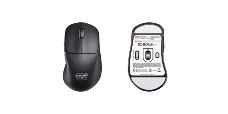 Миша Cherry Xtrfy M64 PRO, 8K, WL/USB-A, RGB, чорний - фото 2
