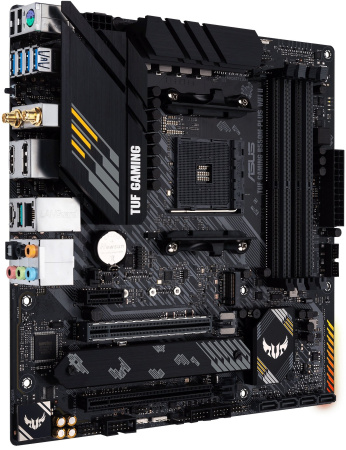 Материнcька плата ASUS TUF GAMING B550M-PLUS WIFI II sAM4 B550 4xDDR4 M.2 HDMI DP Wi-Fi BT mATX - фото 5