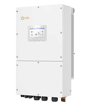 Гібридний інвертор трифазний Solis S6 30кВт, 3xMPPT, DC, для HV Batteries