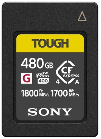 Карта пам'яті Sony CFexpress Type A 480GB R1800/W1700 Tough - фото 1 Карта пам'яті Sony CFexpress Type A 480GB R1800/W1700 Tough - фото 1