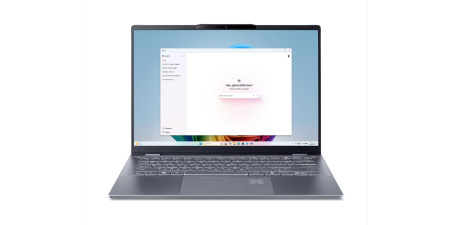 Acer Ноутбук Swift 14 AI SF14-51 14" WUXGA OLED, Intel U5-226V, 16GB, F1TB, UMA, Win11, сірий - фото 2