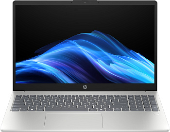 Ноутбук HP 15-fd0180ua 15.6" FHD IPS AG, Intel 7-150U, 24GB, F1TB, UMA, DOS, сріблястий