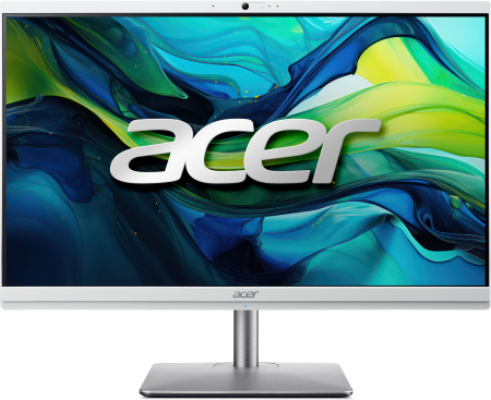 Acer Комп'ютер персональний моноблок Aspire C24-195ES 23.8" FHD Intel U7-155U, 32GB, F1TB, UMA, WiFi, кл+м, 3р, без ОС, сірий - фото 3