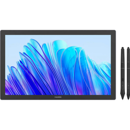 Графічний монітор Huion 19" Kamvas Pro 19,4K  USB-Cх2, 3.5 mini-jack, сірий темний - фото 1