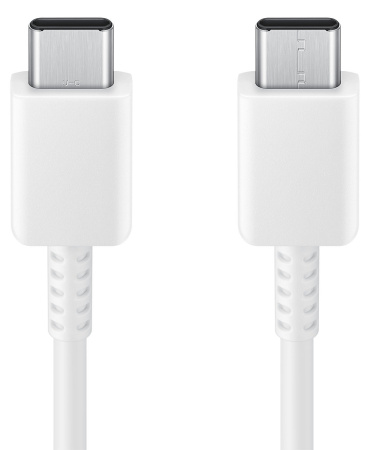 Кабель USB-C > USB-C заряджання/синхронізації Samsung 1.8м, Type-C, 5A, 100Вт, білий - фото 1