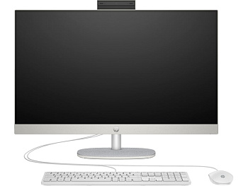 Комп'ютер персональний моноблок HP All-in-One 27" FHD IPS AG, Intel i5-1335U, 16GB, F512GB, UMA, WiFi, кл+м, DOS, білий Комп'ютер персональний моноблок HP All-in-One 27" FHD IPS AG, Intel i5-1335U, 16GB, F512GB, UMA, WiFi, кл+м, DOS, білий