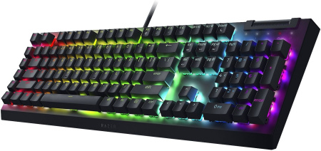Клавіатура механічна Razer BlackWidow V4 X, 110key, Yellow Switch, USB-A, EN/RU, RGB, чорний - фото 4