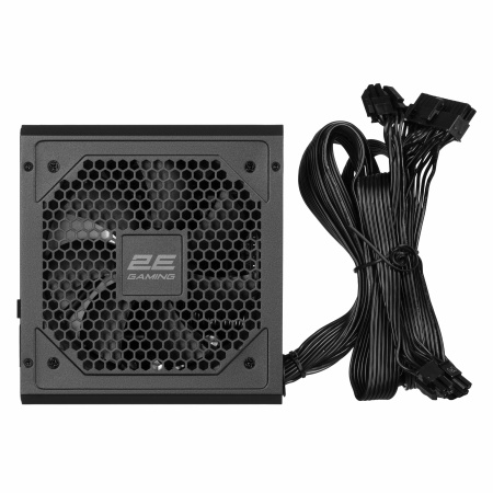 Блок живлення 2E GAMING Solid Power Pro ATX3.1 GEN5.0  (750W), >85%, 80+ Bronze, 120мм, 1xMB 24pin(20+4), 2xCPU 8pin(4+4), 3xMolex, 6xSATA, 4xPCIe 8pin(6+2), 1xPCIe GEN5 16pin, Semi Modular - фото 1