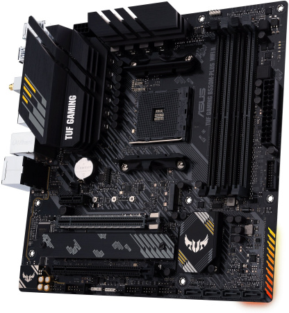 Материнcька плата ASUS TUF GAMING B550M-PLUS WIFI II sAM4 B550 4xDDR4 M.2 HDMI DP Wi-Fi BT mATX - фото 6