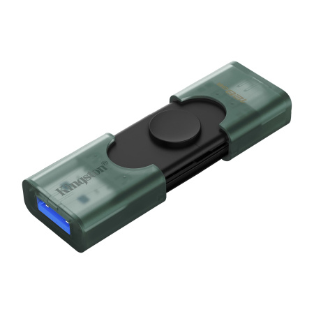Накопичувач Kingston  128GB USB 3.2 Type-A + Type-C DT DuoG2 - фото 3