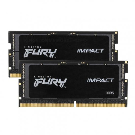 Пам'ять ноутбука Kingston DDR5 64GB KIT (32GBx2) 4800 FURY Impact - фото 1
