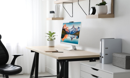 ASUS Комп'ютер персональний моноблок A3402WVAK-WPC0950 23.8" FHD AG, Intel 5-120U, 16GB, F512GB, UMA, WiFi, кл+м, без ОС, білий - фото 2