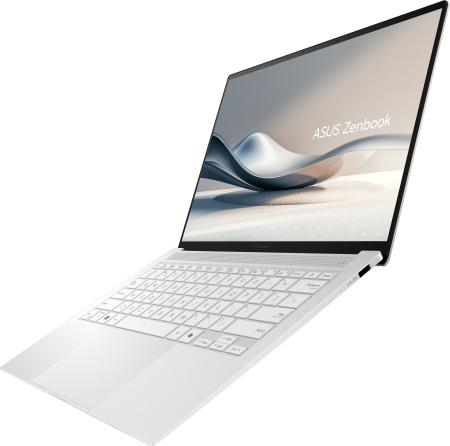 ASUS Ноутбук Zenbook S 14 UX5406SA-PV037W 14" 3K OLED, Intel Ultra 5 226V, 16GB, F512GB, UMA, Win11, Білий - фото 4