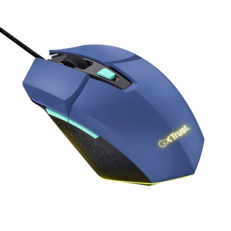 Миша Trust GXT 109 Felox, RGB, USB-A, синій - фото 3