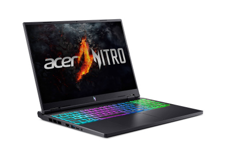 Acer Ноутбук Nitro 16 AN16-73 16" WUXGA IPS, Intel i7-14650HX, 32GB, F1TB, NVD4050-6, Lin, чорний - фото 3