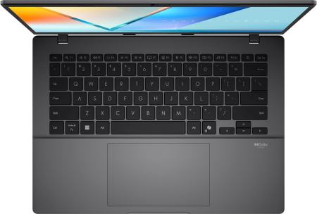 Ноутбук ASUS Vivobook S 14 M3407HA-SF099 14" WUXGA OLED, AMD R5-220, 16GB, F512GB, UMA, NoOS, Сірий - фото 9