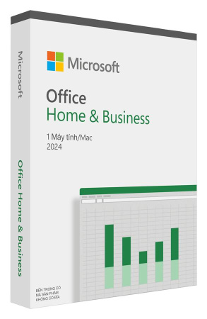 Microsoft Office Home and Business 2024 англ, FPP без носія - фото 1 Microsoft Office Home and Business 2024 англ, FPP без носія - фото 1
