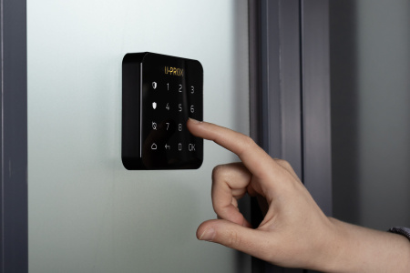 Бездротова сенсорна клавіатура U-Prox Keypad G1 Black, 1 група, бездротовий, чорний - фото 10