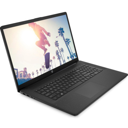 HP Ноутбук 17-cn4005ua 17.3" FHD IPS AG, Intel 5-120U, 16GB, F1024GB, UMA, DOS, чорний - фото 2