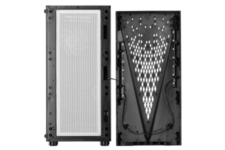 Корпус 2E GAMING Galaxy G2055 без БЖ 2xUSB3.0, 1xUSB2.0, 3x120мм ARGB, VGA 345мм, LCS ready, HUB, TG Side Panel, ATX, чорний - фото 8