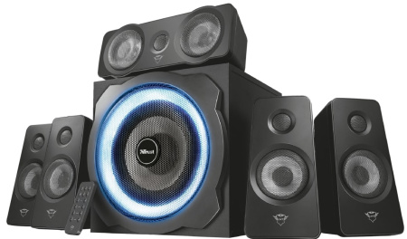 Акустична система Trust GXT 658 Tytan 5.1, 90Вт, AUX, чорний - фото 1