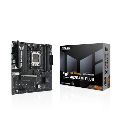 Материнcька плата ASUS TUF GAMING A620AM-PLUS sAM5 A620 4xDDR5 HDMI DP mATX - фото 8 Материнcька плата ASUS TUF GAMING A620AM-PLUS sAM5 A620 4xDDR5 HDMI DP mATX - фото 8