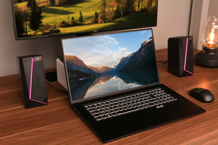 2E Акустична система PCS233 RGB, 2.0, USB, Black - фото 5