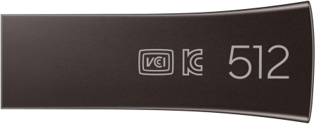 Накопичувач Samsung 512GB USB 3.1 Type-A Bar Plus Сірий - фото 5
