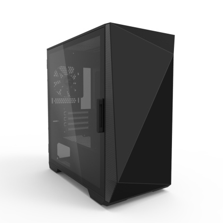 Корпус Zalman Z1 Iceberg без БЖ, 2xUSB3.0, 1xUSB2.0, 3x120мм, VGA 330мм, LCS ready, TG Side Panel, mATX, чорний - фото 2