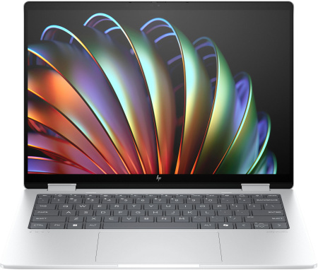 HP Ноутбук ENVY x360 14-fa0003ua 14" WUXGA IPS Touch, AMD R7-8840HS, 16GB, F1024GB, UMA, Win11, сріблястий - фото 1