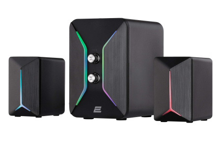2E Акустична система PCS301 RGB, 2.1, USB, Black - фото 1 2E Акустична система PCS301 RGB, 2.1, USB, Black - фото 1