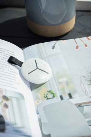 Брелок U-Prox Keyfob White, 3 кнопки, бездротовий, білий - фото 28