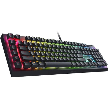 Клавіатура механічна Razer BlackWidow V4 X 110key, Green Switch, USB-A, EN/RU, RGB, чорний - фото 9