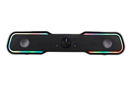 2E Акустична система (саундбар) PCS101 RGB, 2.0, USB, Black - фото 1 2E Акустична система (саундбар) PCS101 RGB, 2.0, USB, Black - фото 1