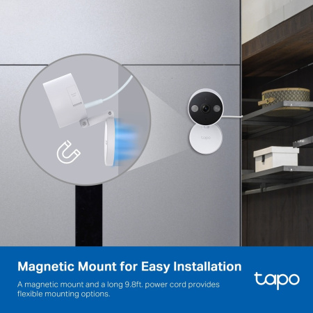 IP-Камера TP-LINK Tapo C120 2K N300 microSD motion detection - фото 7