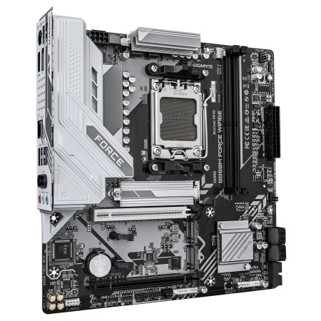 Материнська плата GIGABYTE  B850M FORCE WF6E sAM5 B850 2xDDR5 M.2 Wi-Fi BT HDMI DP mATX - фото 2