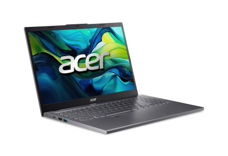 Acer Ноутбук Aspire 15 A15-41M 15.6" FHD IPS, AMD R5-8640HS, 16GB, F512GB, UMA, Win11, сірий - фото 7