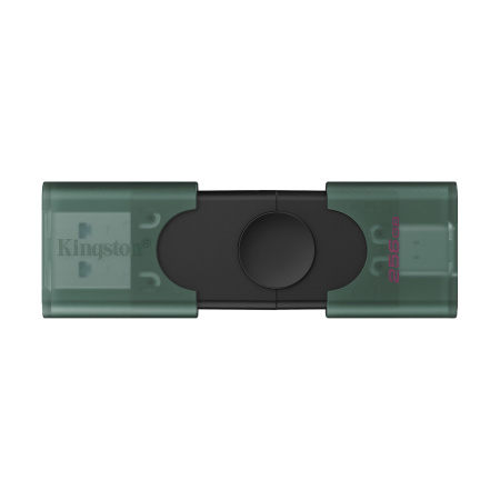 Накопичувач Kingston  256GB USB 3.2 Type-A + Type-C DT DuoG2 - фото 2