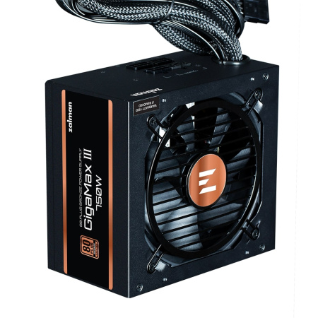 Блок живлення Zalman Gigamax 3  (750W), 88%, 80+ Bronze, 120мм, 1xMB 24pin(20+4), 2xCPU (8pin(4+4)+8pin), 3xMolex, 6xSATA, 4xPCIe 8pin(6+2), 1xPCIe GEN5 16pin, Semi Modular - фото 2