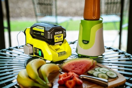 Інвертор напруги акумуляторний Ryobi Max Power RY36BI300A-0 36В 300/500Вт розетка 1х220В роз'єм 1хUSB 1хType-C 0.85кг без АКБ та ЗП - фото 2 Інвертор напруги акумуляторний Ryobi Max Power RY36BI300A-0 36В 300/500Вт розетка 1х220В роз'єм 1хUSB 1хType-C 0.85кг без АКБ та ЗП - фото 2