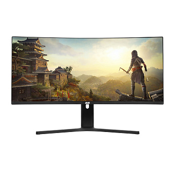 2E Gaming Монітор 34" G3424B 2xHDMI, DP, VA, 3440x1440, 180Hz, 1ms, NTSC 85%, CURVED, FreeSync, HAS