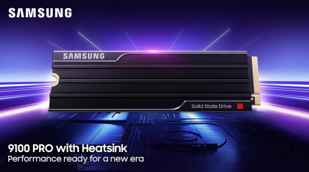 Накопичувач SSD Samsung M.2 1TB PCIe 5.0 9100PRO+ радіатор - фото 10