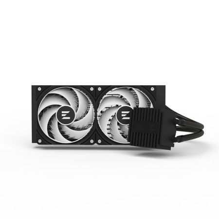 Система рідинного оxолодження  Zalman Alpha 2 A24 ARGB, LGA1851, 1700, 1200, 115x, AM5, AM4, TDP 320W, чорний - фото 5