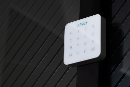 Бездротова сенсорна клавіатура U-Prox Keypad G1 White, 1 група, бездротовий, білий - фото 5