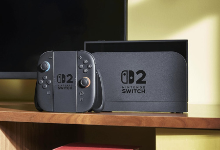 Ігрова консоль Nintendo Switch 2 червоний/синій - фото 4