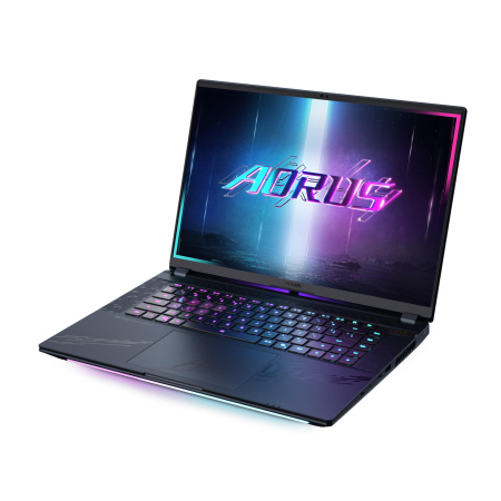 Gigabyte Ноутбук AORUS MASTER 16X 16.0 QHD OLED 240Hz, INTEL ARL HX Ultra9, 32GB, F2TB, NVD5080-16, W11, чорний - фото 2