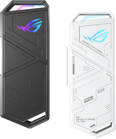 Портативний корпус ASUS для SSD ROG STRIX ARION ESD-S1C/WHT/G/AS PCIe NVMe M.2 2230/2242/2260/2280 USB Type-C 3.2 Gen 2x1 білий - фото 9