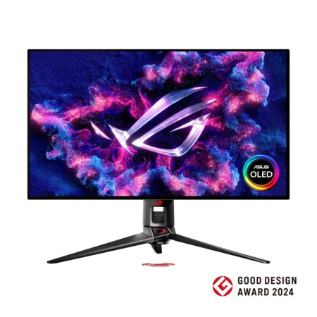ASUS Монітор 31.5" ROG Swift PG32UCDP 2xHDMI, DP, USB-C, 3xUSB, OLED, 3840x2160, 240Hz, 0.03ms, DCI-P3 99%, AdaptiveSync, HAS, HDR400 - фото 2 ASUS Монітор 31.5" ROG Swift PG32UCDP 2xHDMI, DP, USB-C, 3xUSB, OLED, 3840x2160, 240Hz, 0.03ms, DCI-P3 99%, AdaptiveSync, HAS, HDR400 - фото 2